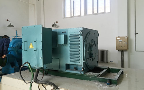张家川某水电站工程主水泵使用我公司高压电机