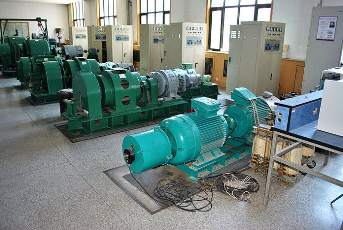 张家川某热电厂使用我厂的YKK高压电机提供动力